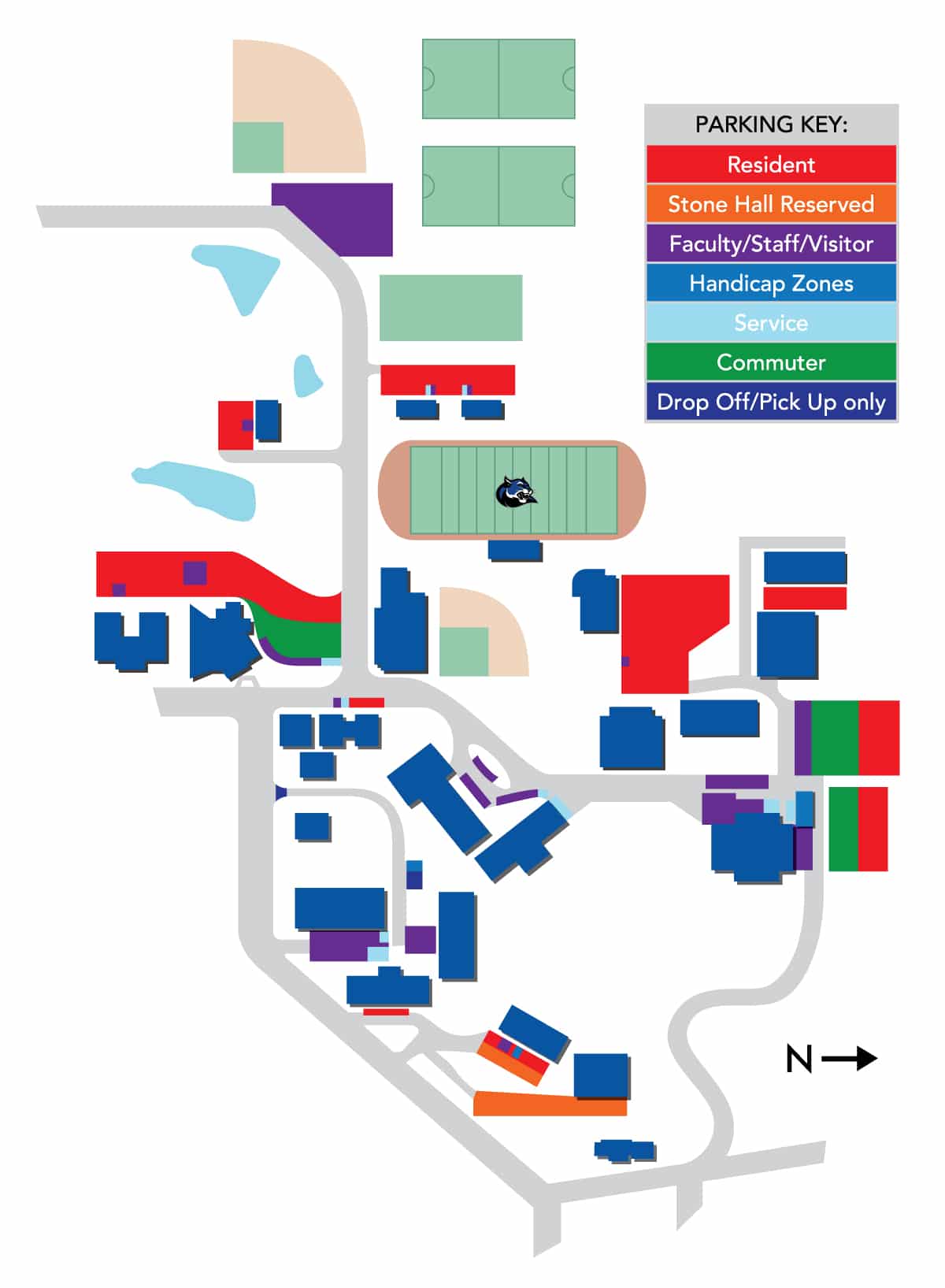 Parking Map | Culver-Stockton College