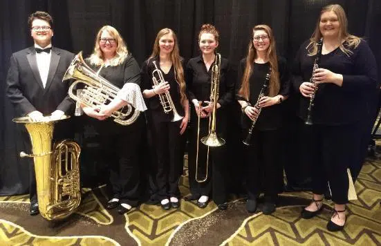 Six named to All-Collegiate Band at MMEA conference