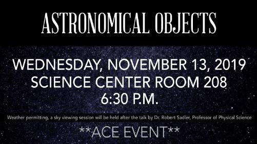 Discussion about astronomy set for Nov. 13 in Science Center