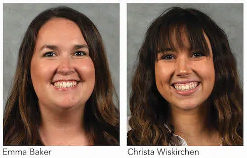 Baker, Wiskirchen added to Office of Admission staff