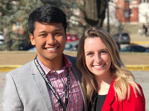 Two C-SC students participate in Missouri Governor’s Student Leadership Forum