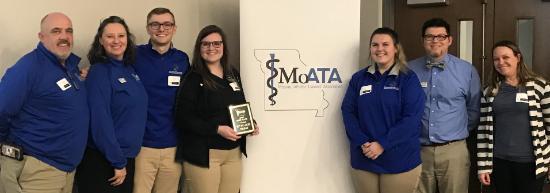 C-SC athletic training team takes second in quiz bowl competition