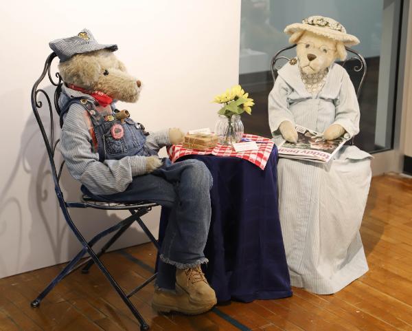 Collections of teddy bears, paintings on display through Nov. 22