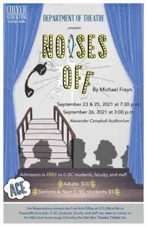 Noises Off Branded Poster