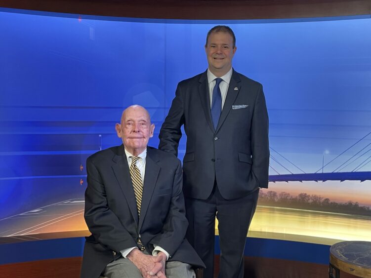 Mr. Tom Oakley and C-SC President Dr. Douglas B. Palmer