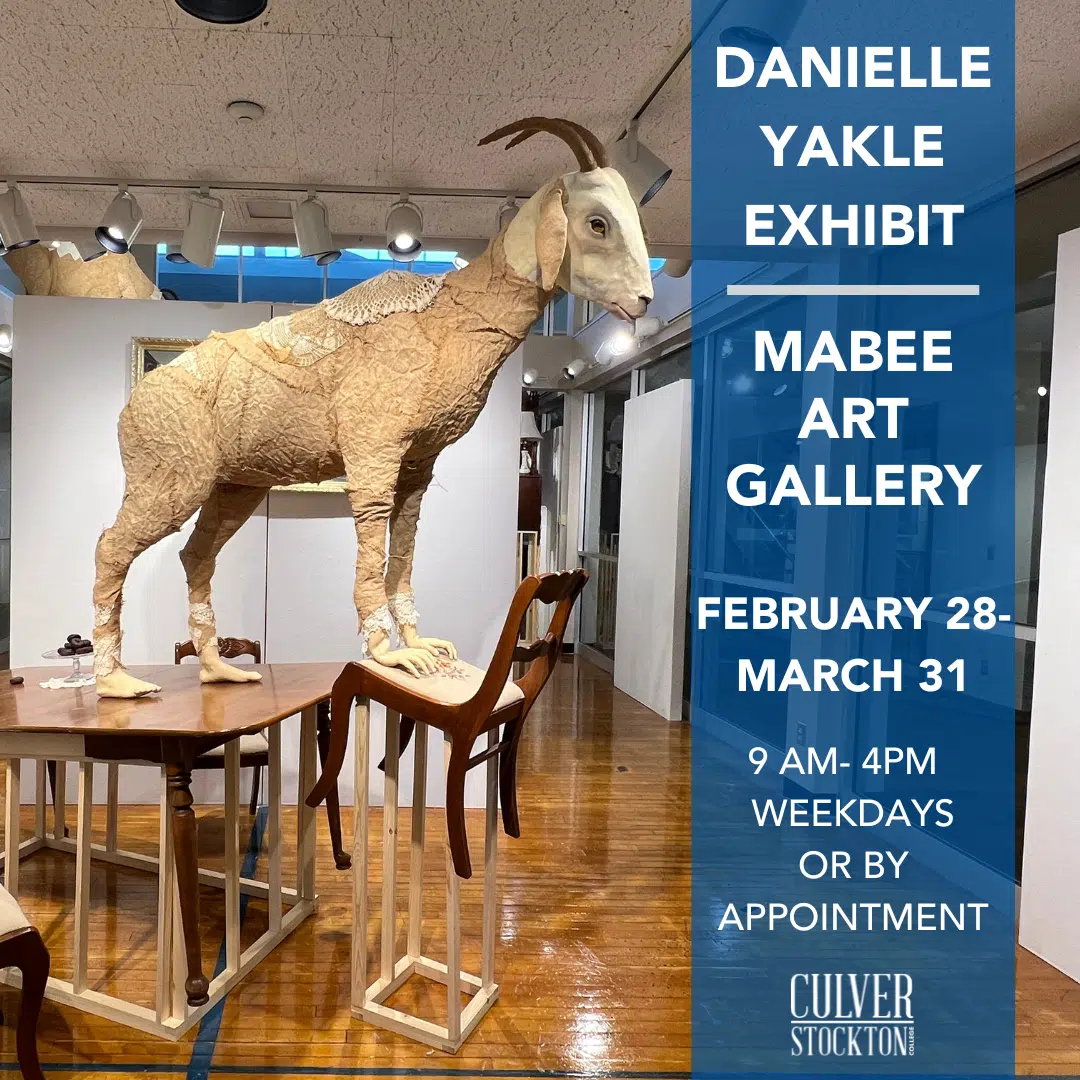 Danielle Yakle Exhibit at the Mabee Art Gallery