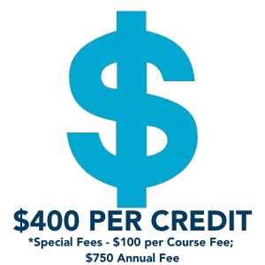 Master of Athletic Training Program, Cost per Credit