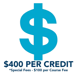 Master of Education, Cost per Credit