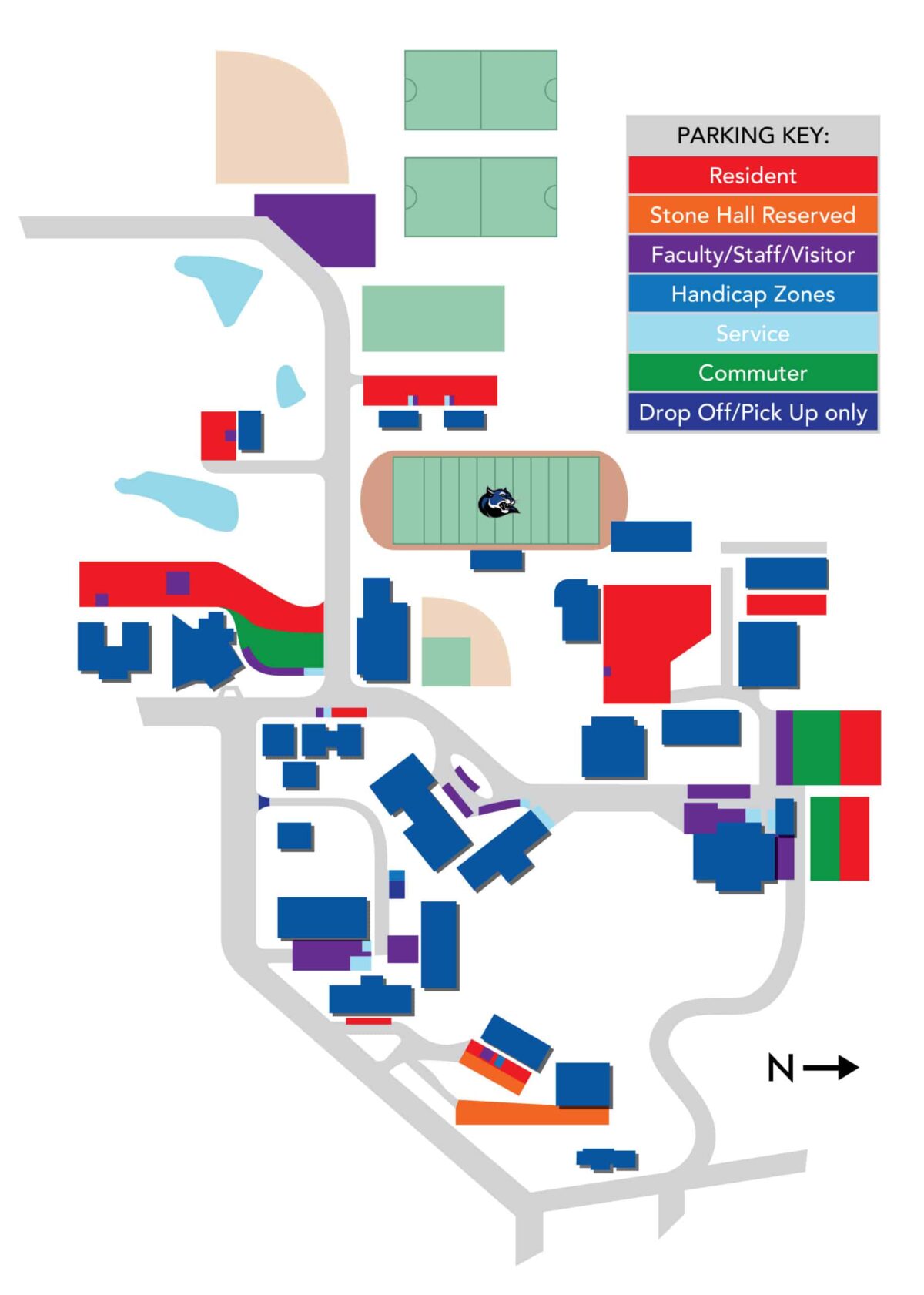 Parking Map | Culver-Stockton College