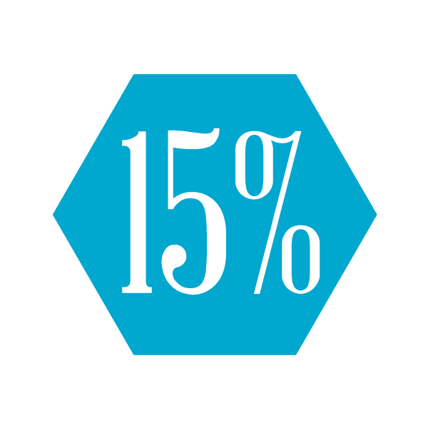 Hex 15%