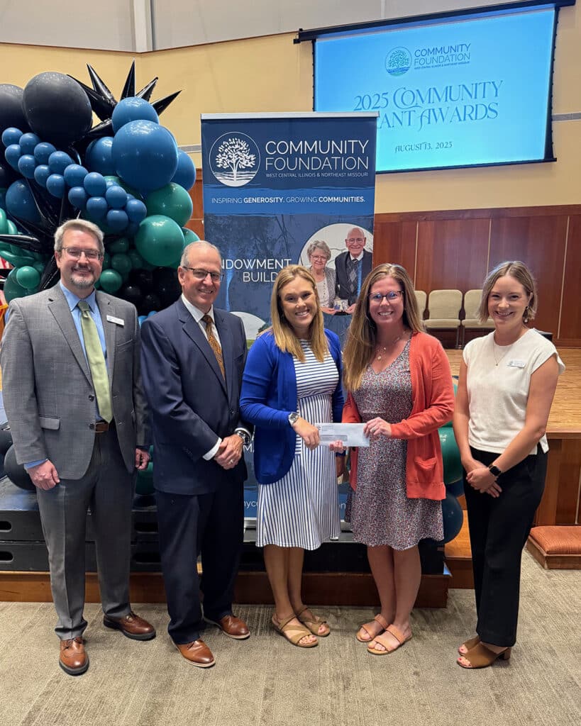 STEAM Day grant presented to Culver-Stockon College faculty.