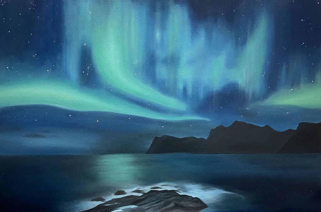 Art by Sara Gruenewald for the Spring 2026 Student Honors Exhibition